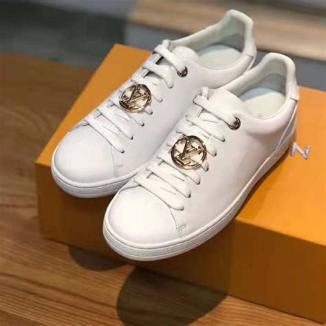 louis vuitton white gold shoes|louis vuitton white sneaker.